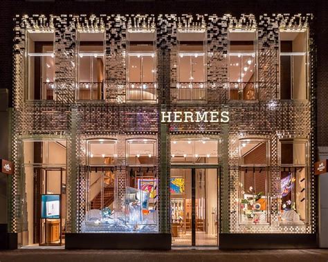 hermes fabrics facade|Hermes in amsterdam.